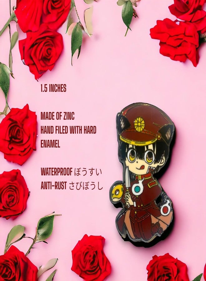 Hanako دبوس المينا المرتبط بالمرحاض Hanako-kun المينا دبابيس المرحاض المرتبط Hanako-kun Manga دبوس المرحاض المرتبط Hanako-kun الشكل دبوس Hanako Gift (HANA) - Image 2